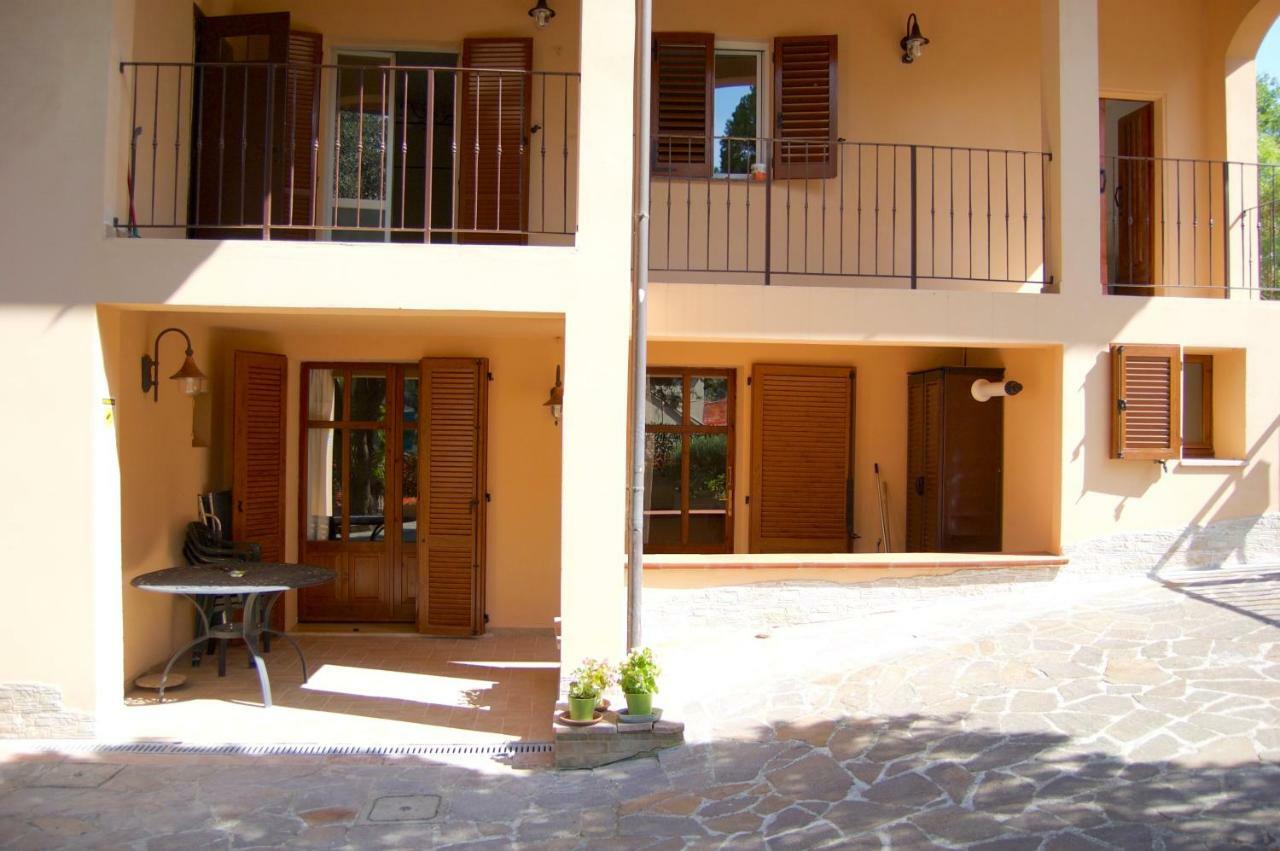 Casale Il Vento Lägenhet Abbadia di Montepulciano Exteriör bild