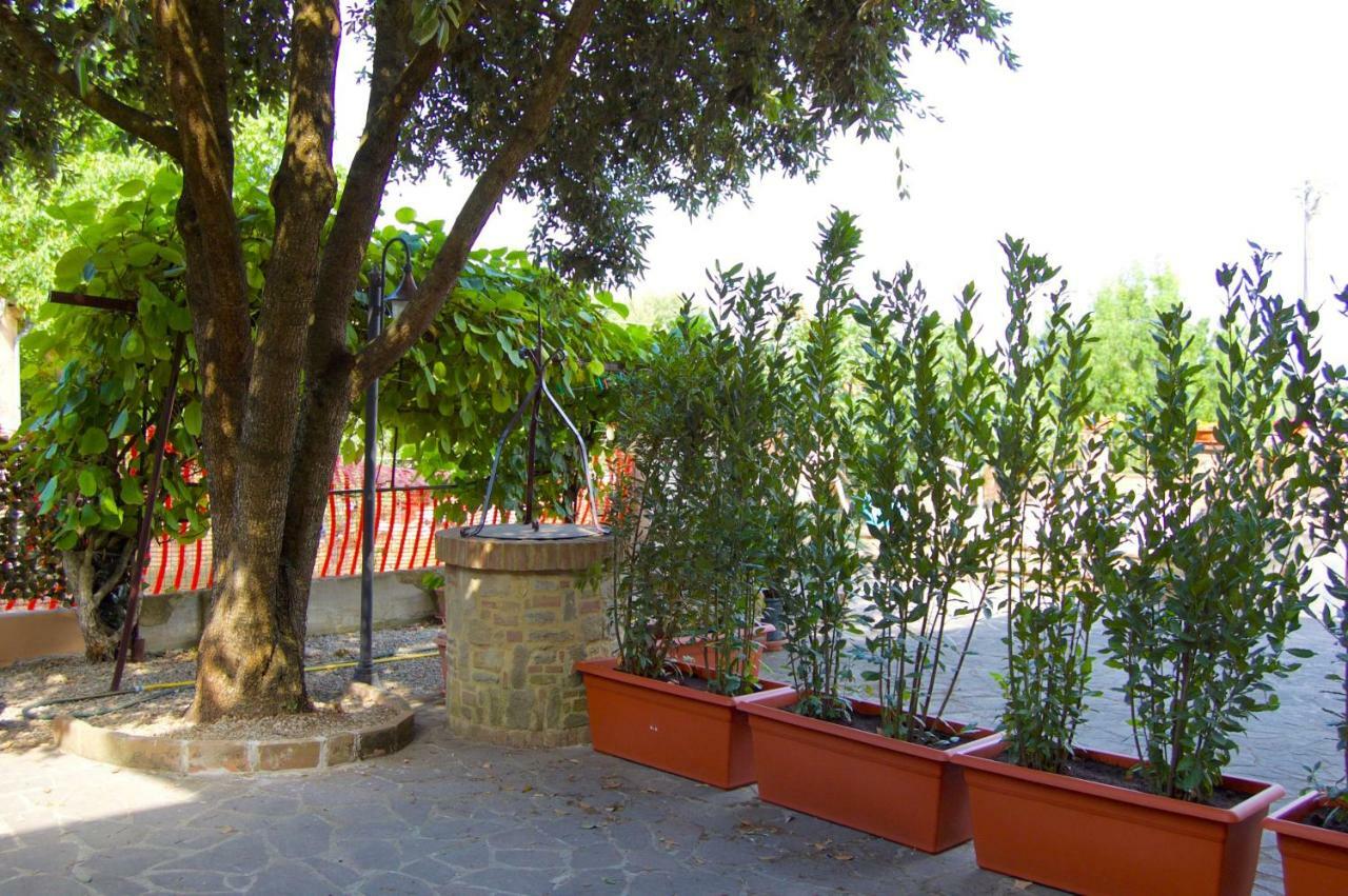 Casale Il Vento Lägenhet Abbadia di Montepulciano Exteriör bild